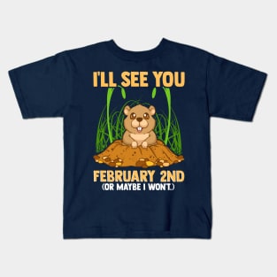 Groundhog Day February 2nd Kids T-Shirt